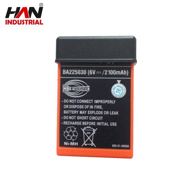 remote control battery HBC-radiomatic BA225030 (6V 2100mAh) 
