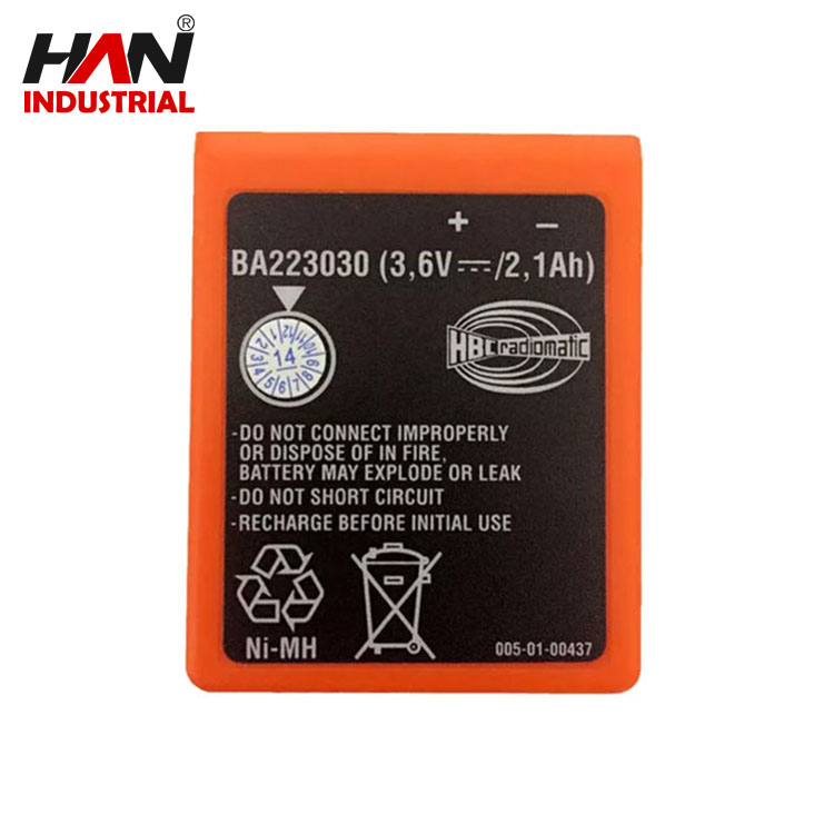 remote control battery HBC-radiomatic Ni-MH BA223030 (3,6V 2,1Ah) 