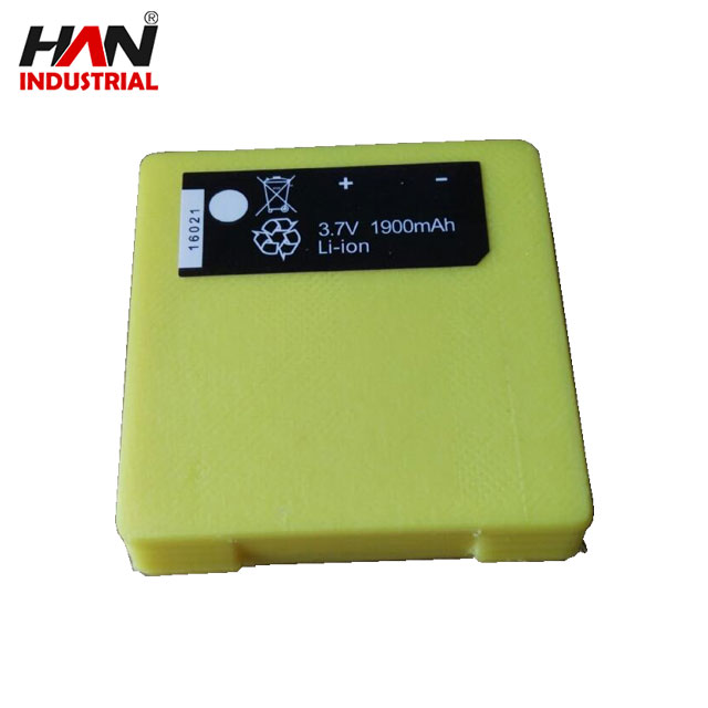 concrete remote control 3.7V 1900mAh Li ion 