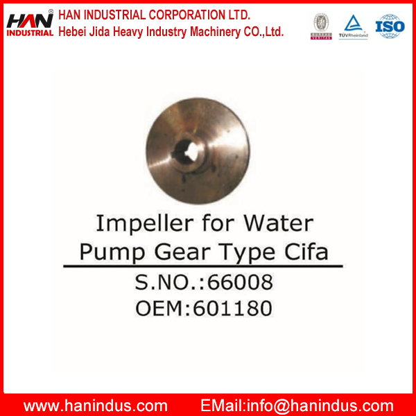 Impeller for Water Pump Gear Type Cifa 