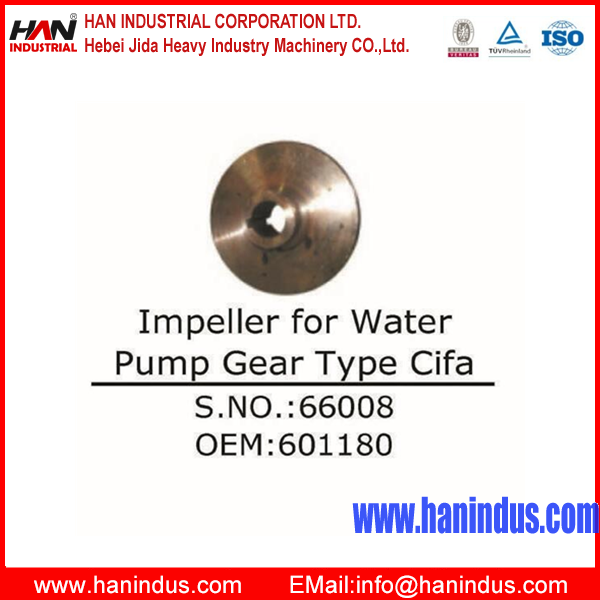 Impeller for Water Pump Gear Type Cifa 