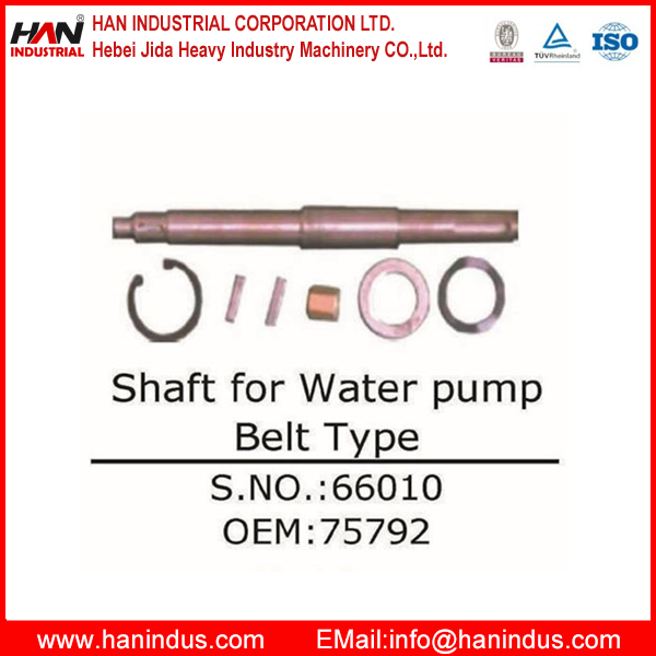 Shaft for Water pump Belt Type 