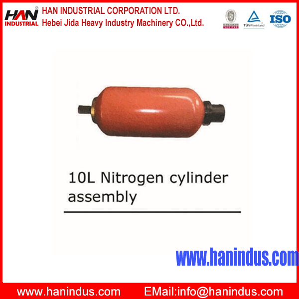 10L Nitrogen cylinder assembly