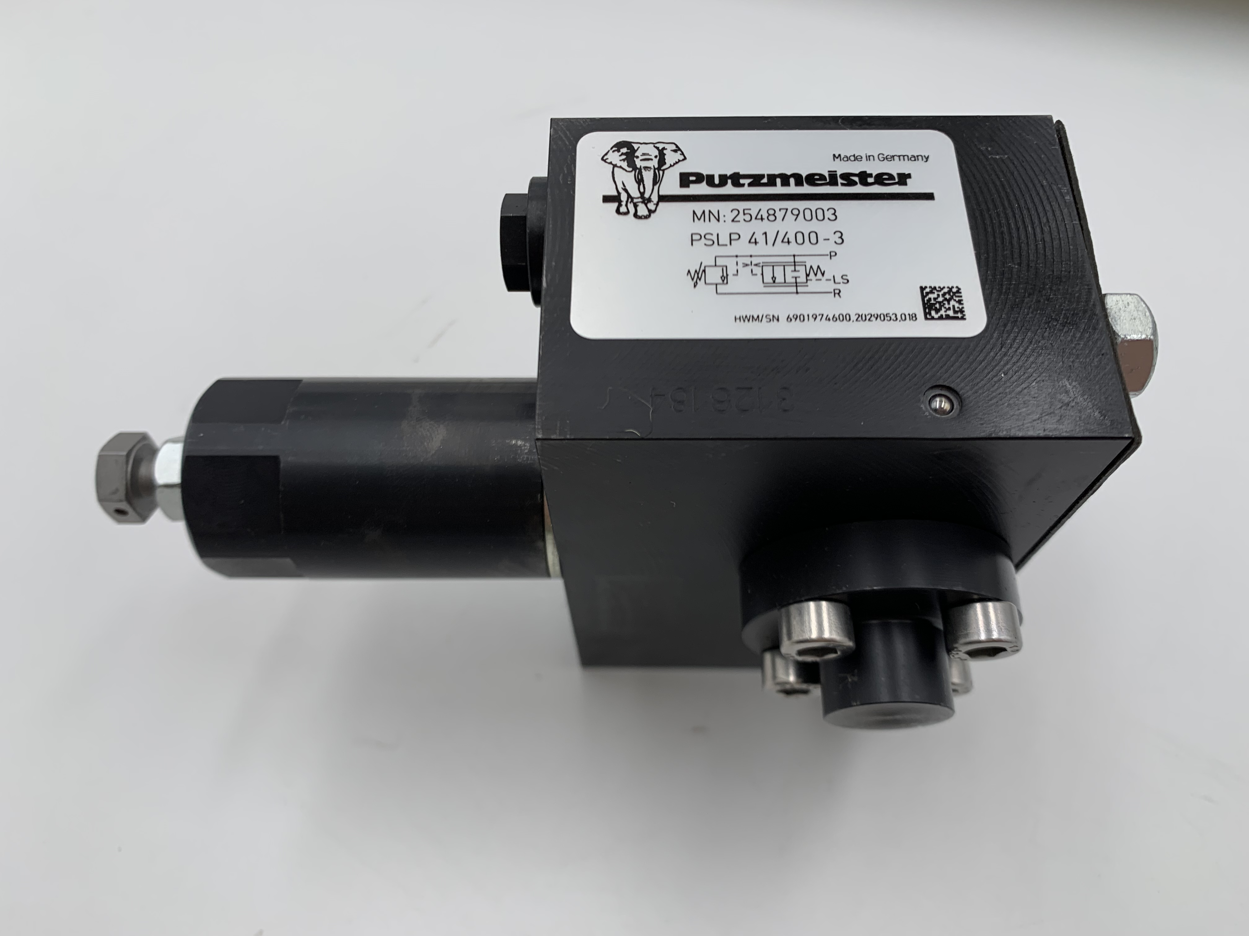 PUTZMEISTER HW BOOM SAFETY VALVE OEM 254879003